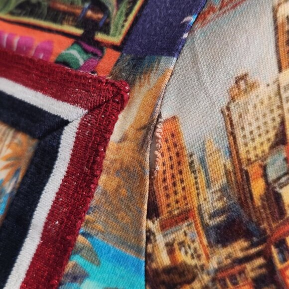 Desigual Phoebe Postcards Dress - Small - Picture 6 of 8